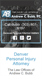 Mobile Screenshot of bubblaw.com